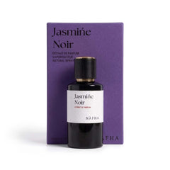 NAFHA Jasmine Noir Perfume - Premium Deep Purple Retail Packaging Box and 50ml Bottle