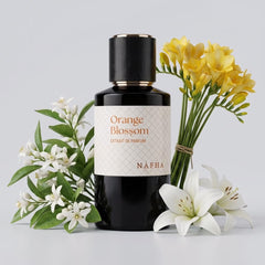 NAFHA Orange Blossom Perfume - Fragrance Notes Featuring Fresh Neroli, Yellow Freesia, and White Lily